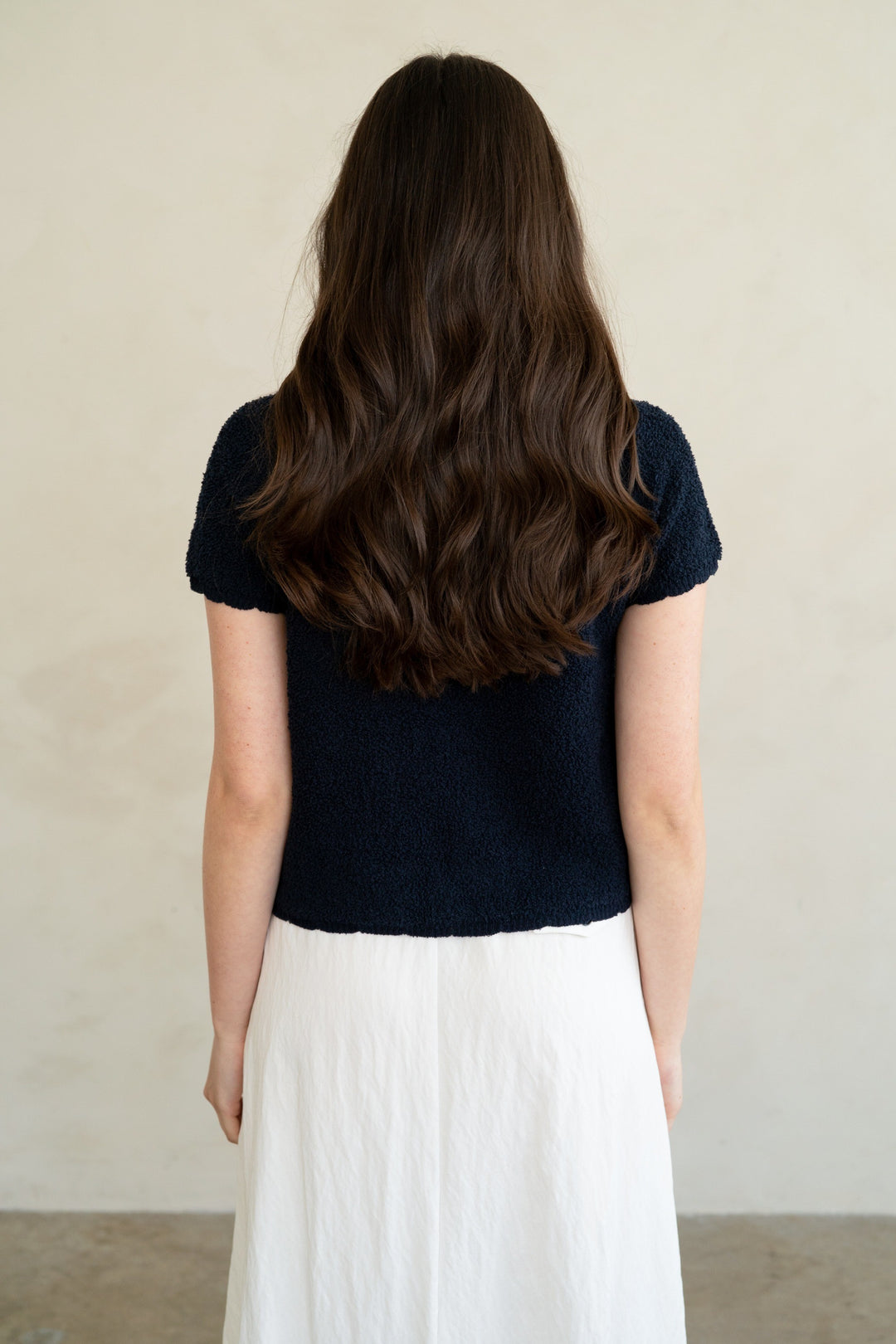Amelia Soft Form Textured Knit Cardigan