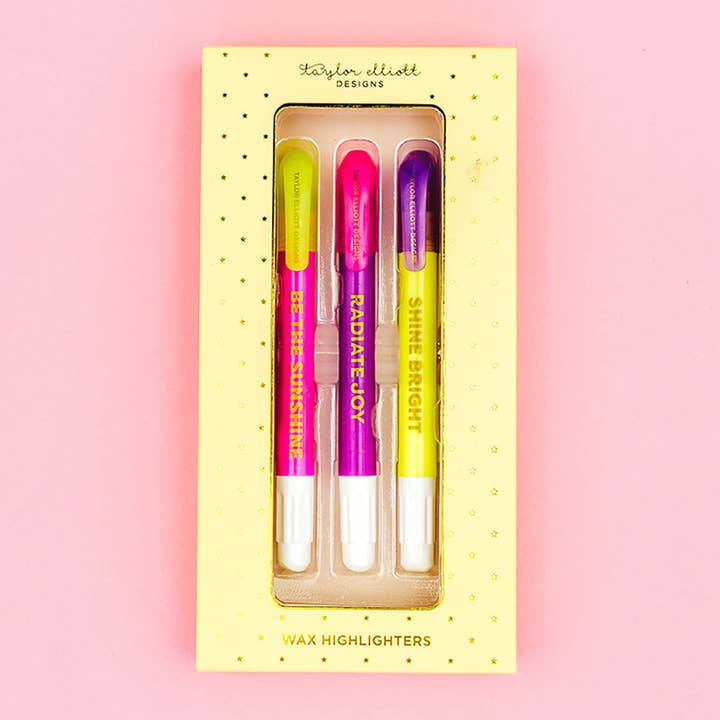 Wax Highlighter Set - Motivational