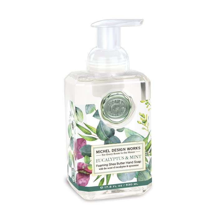 Spring Foaming Soap bottle with a pump dispenser