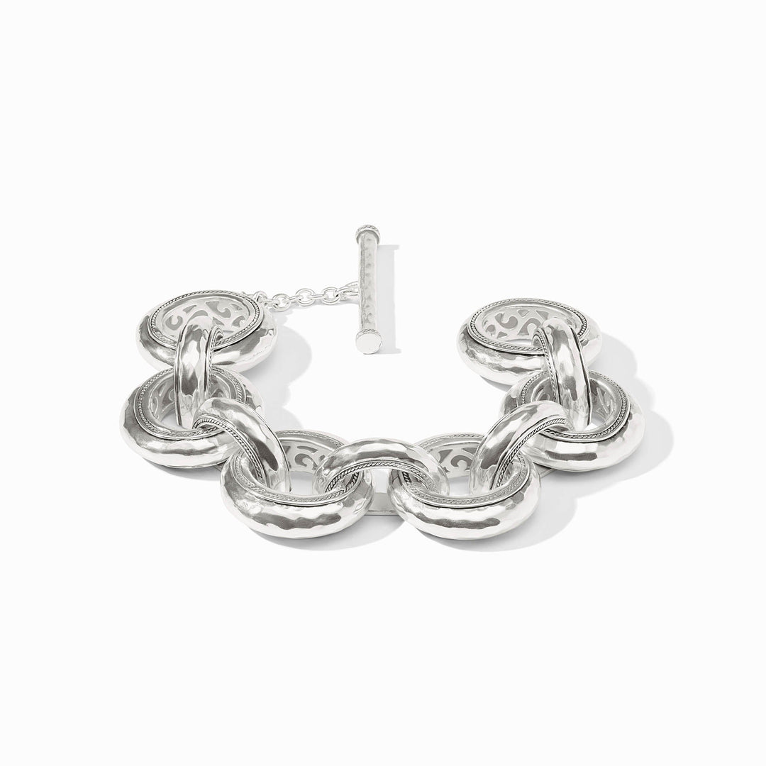 Cannes Link Bracelet Silver