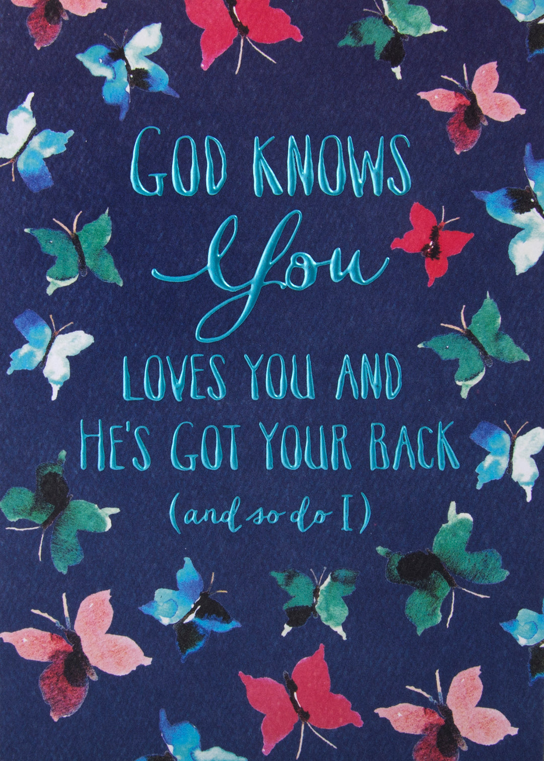 God Knows You Card