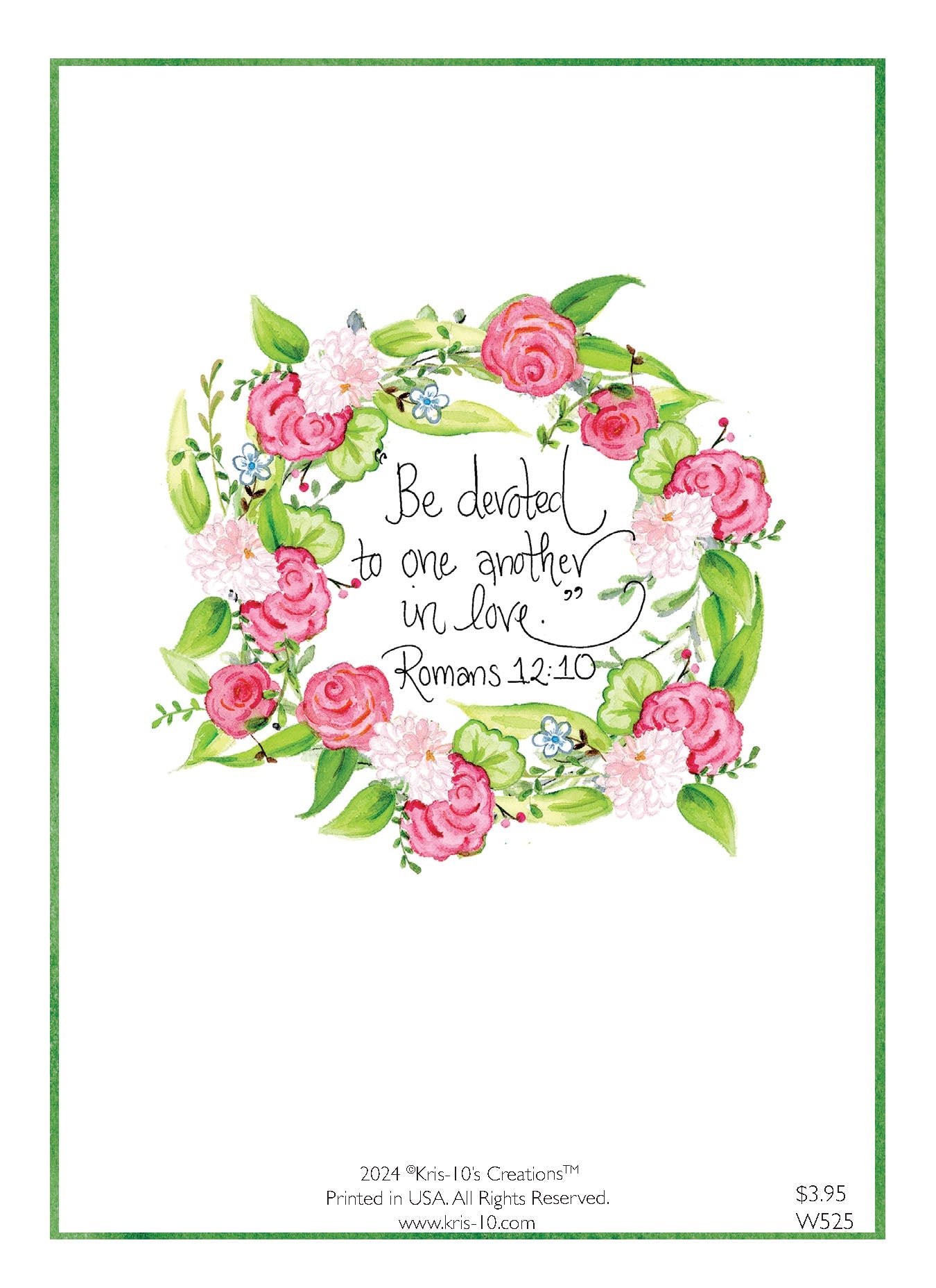 A6 wedding blessing card with matching envelope featuring a chapel illustration.