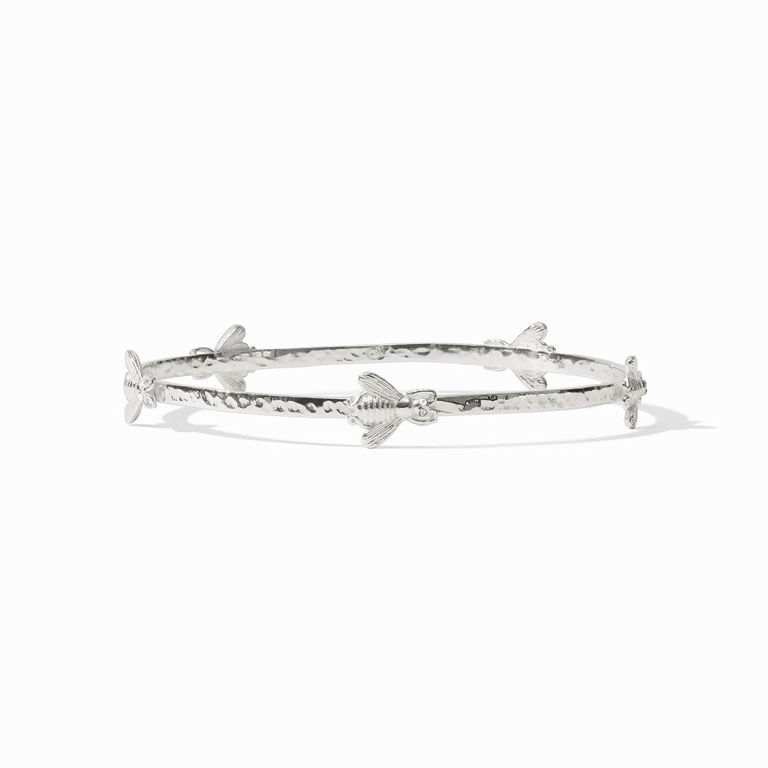 Bee Bangle Silver