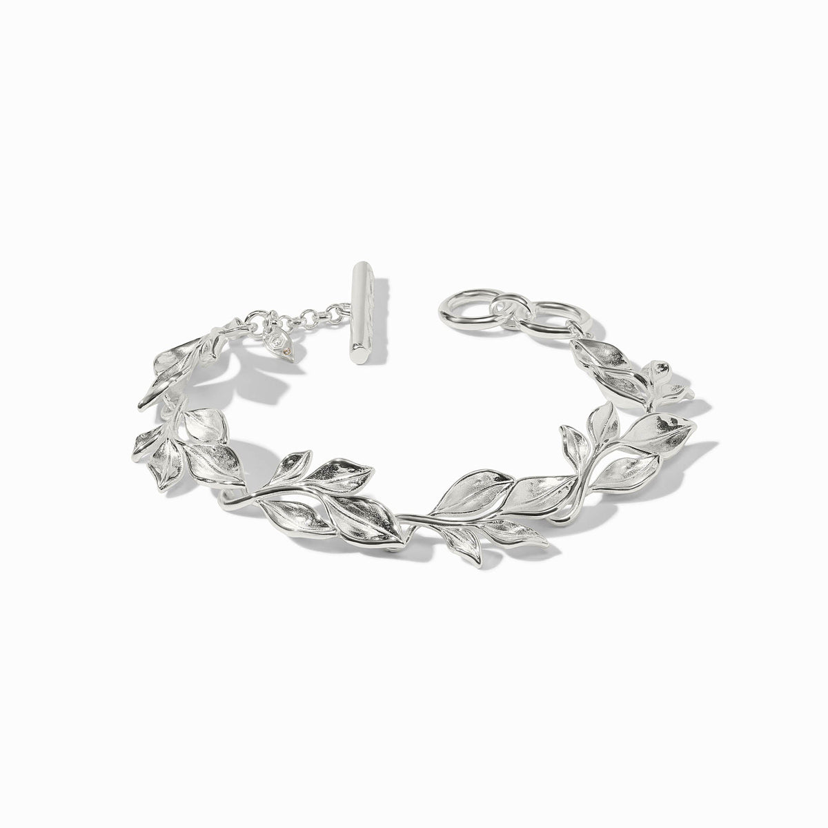 Adjustable Willow toggle bracelet with a natural wood finish.