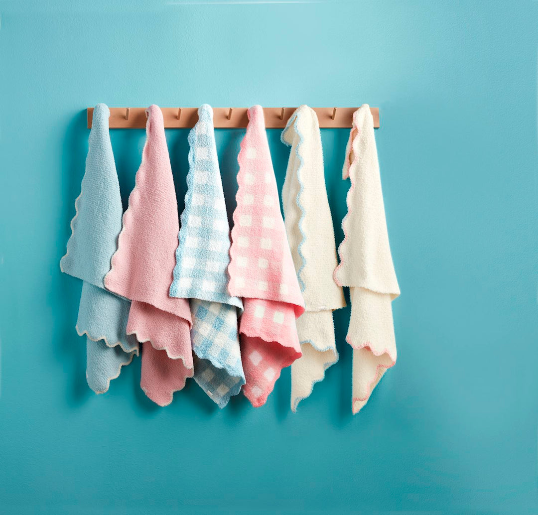 Gingham Chenille Blanket