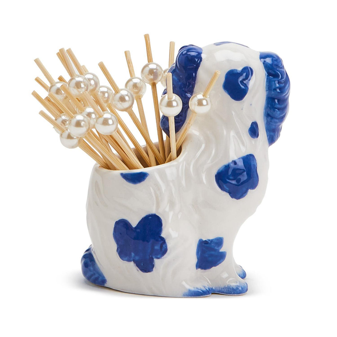 Staffordshire Dog with 20 Picks in Gift Box