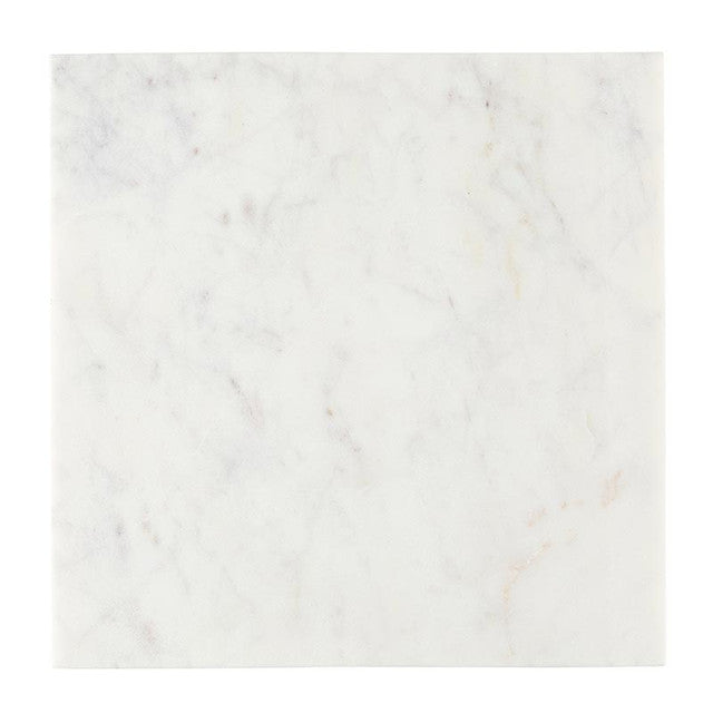 White Marble Footed Tray