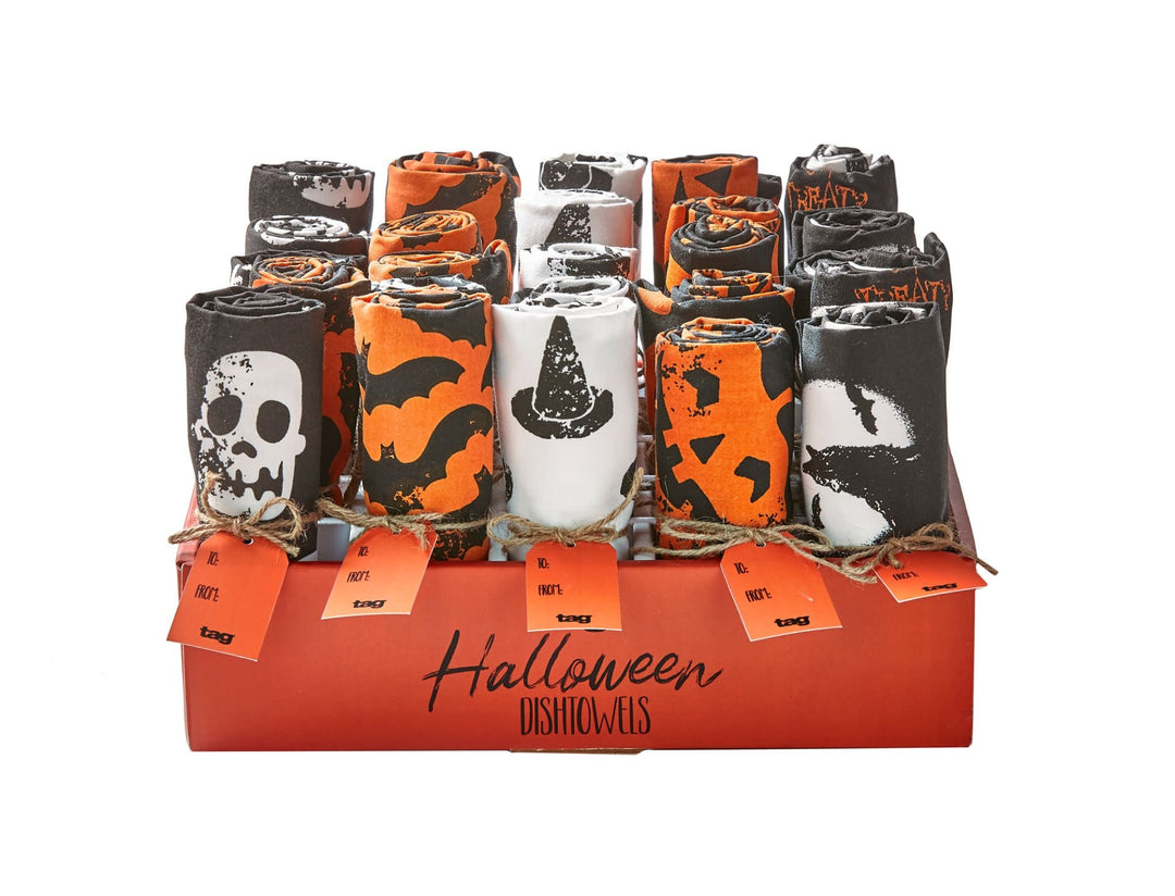 Halloween Dishtowel - Sold Individually