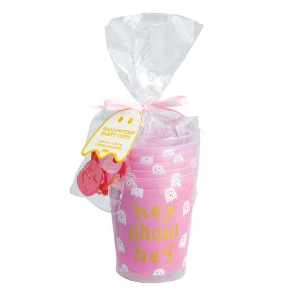 Halloween Party Cup & Drink Marker Sets