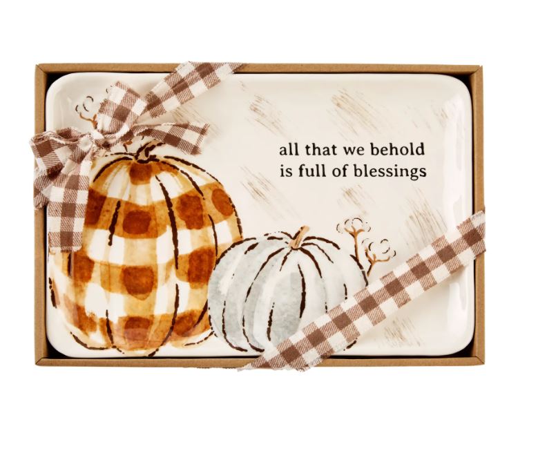 Pumpkin Sentiment Trays