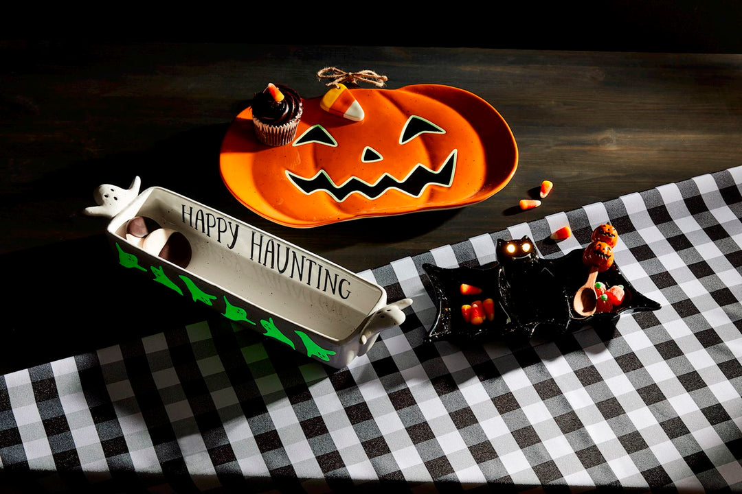 Glow Ghost Cracker Dish