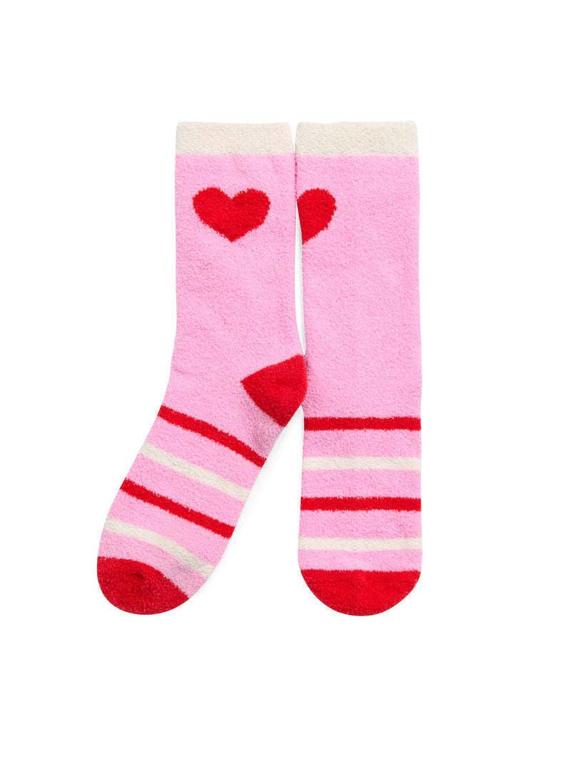 Heart Socks - Pink
