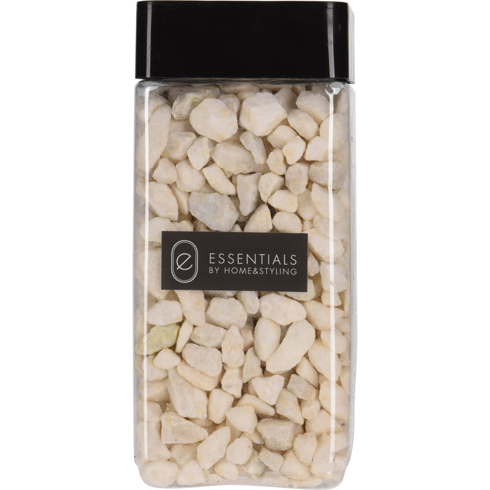 Polished ivory stone decoration weighing 850 grams with smooth texture.