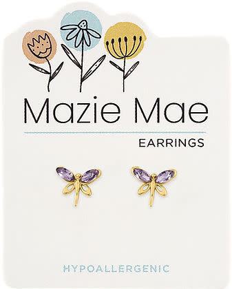 Gold Mazie Mae Earring