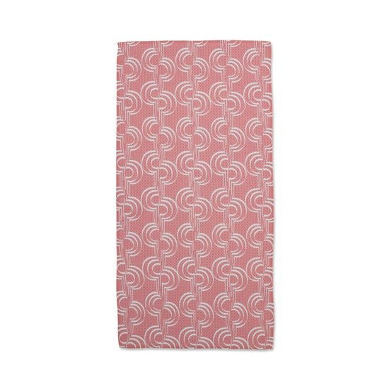 Mini kitchen towel in post-consumer recycled fabric with single-sided print.