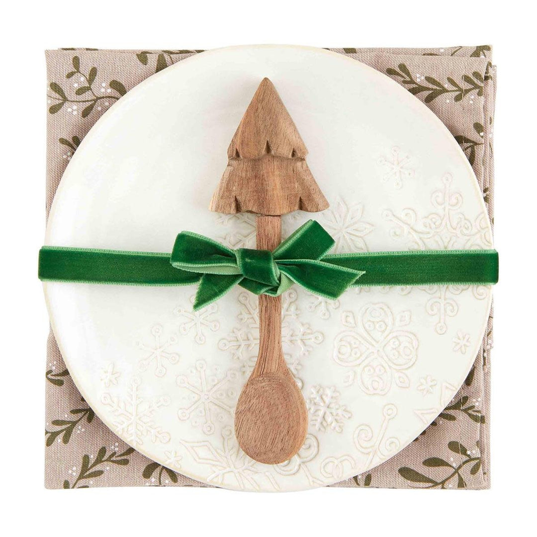 White Christmas Appetizer Sets