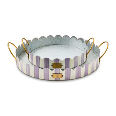 Stripe Serving Tray - Sold Individually