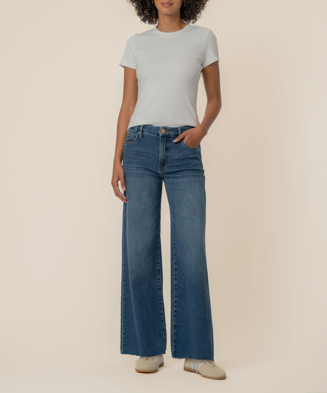 Langley Short Sleeve Rib Top