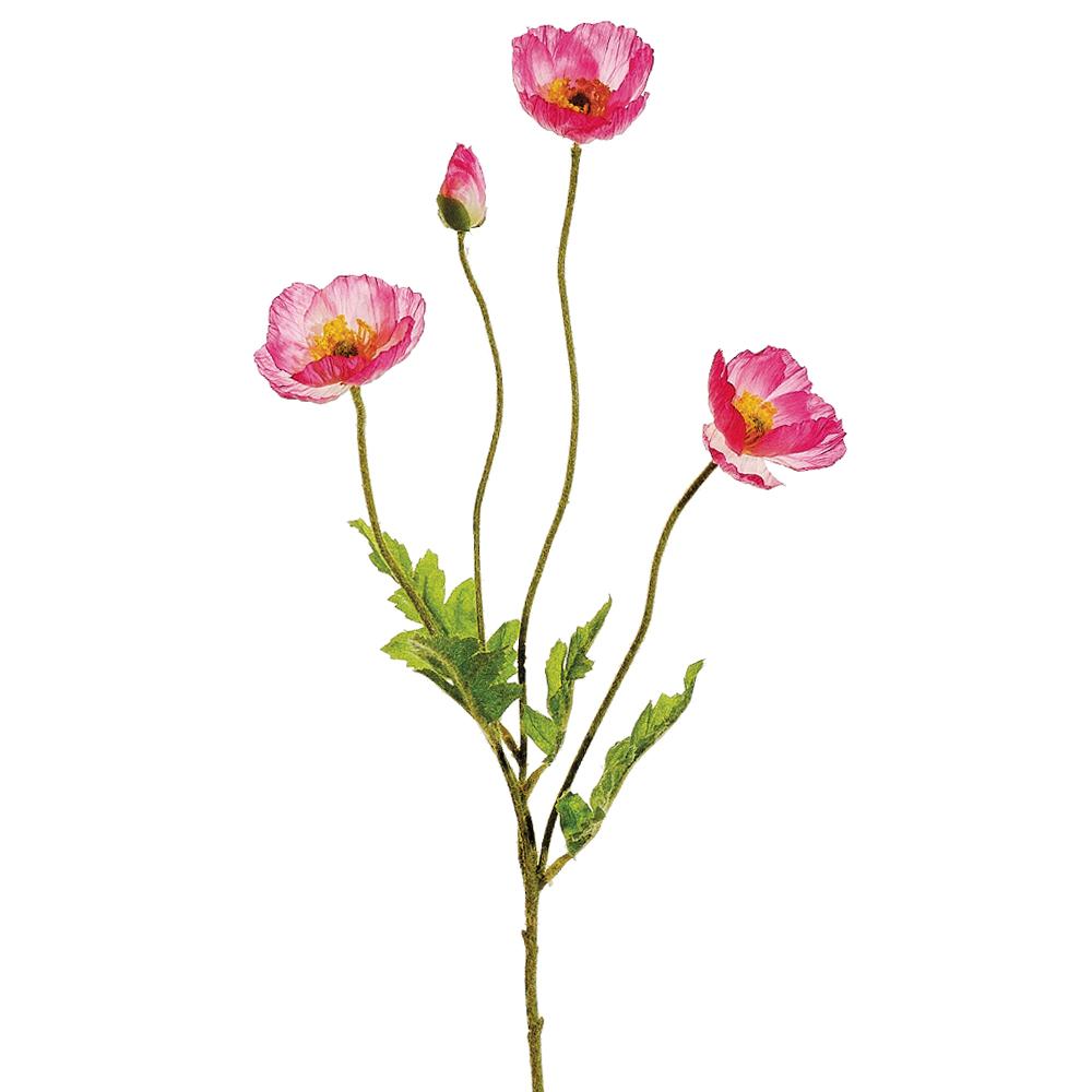 23.6" Poppy Spray