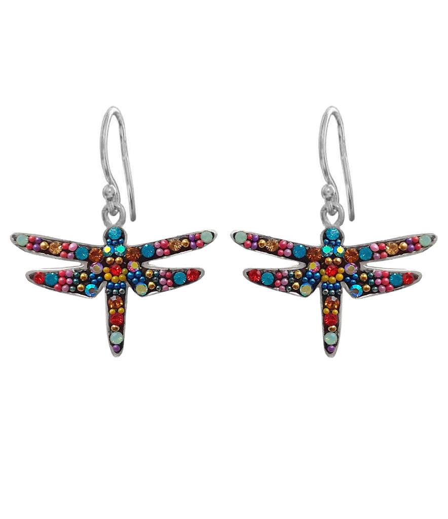 Dragonfly Drop Earrings