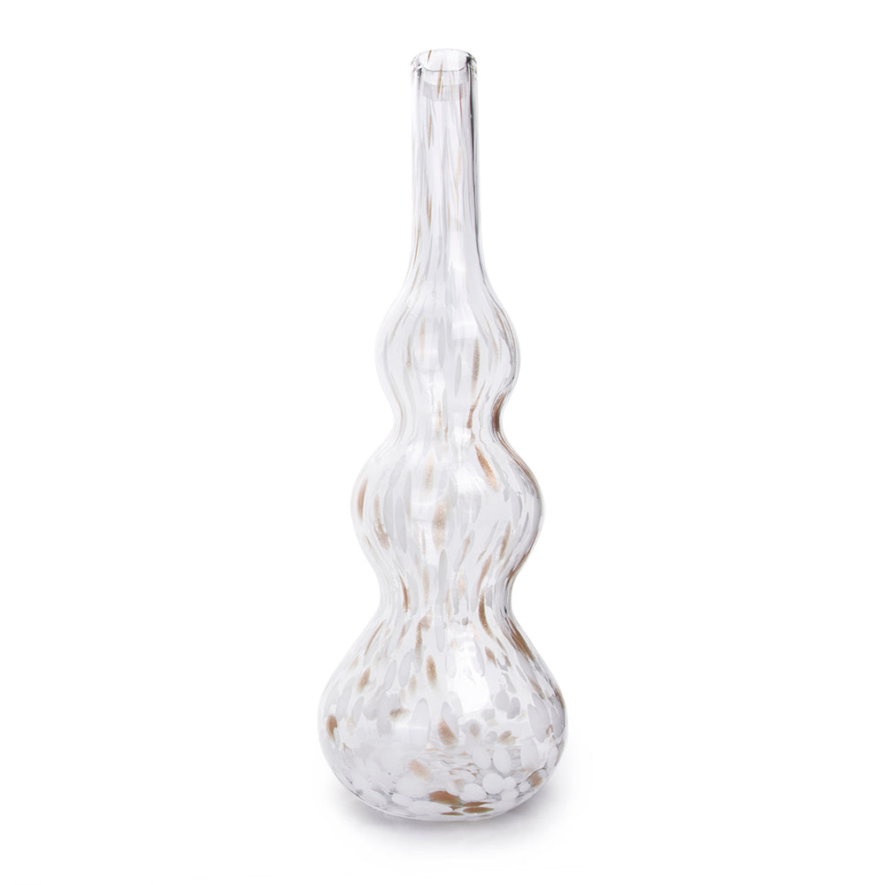 17.7" Glass Vase