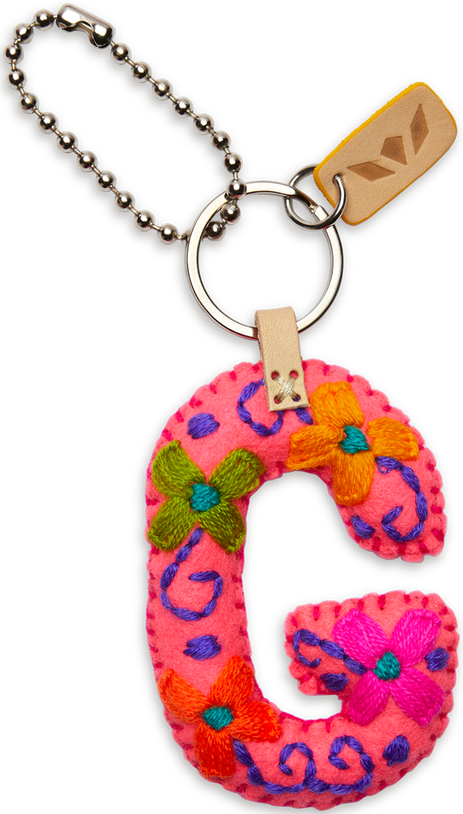 Felt Letter Charm