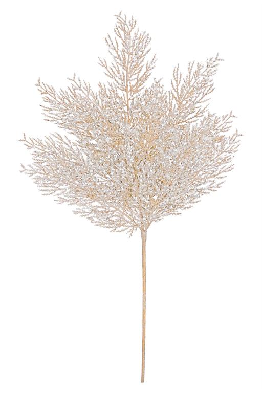 27” Glittered Pine Spray, Bronze