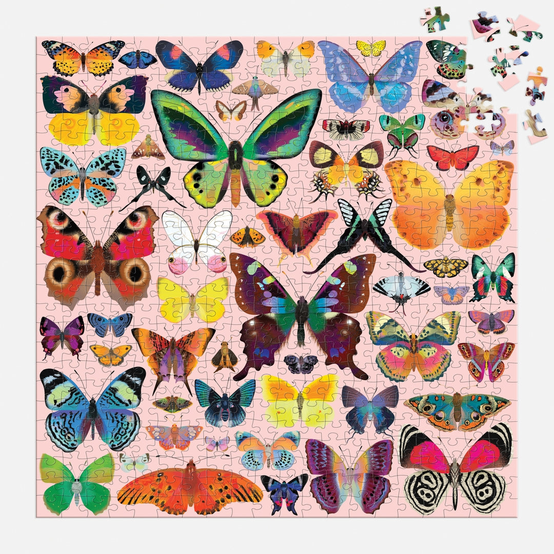 Brilliant Butterflies 500 Piece Family Puzzle