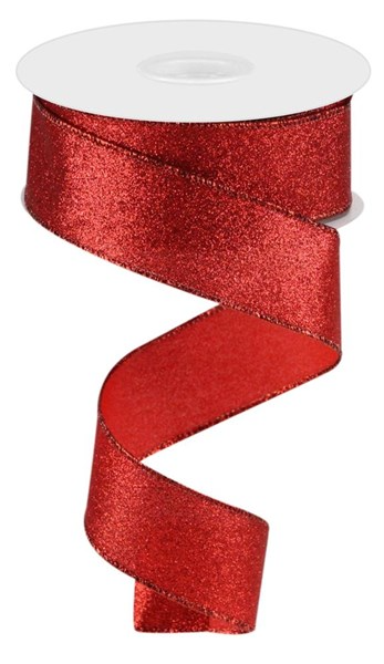 1.5"X10yd Shimmer Glitter Ribbon