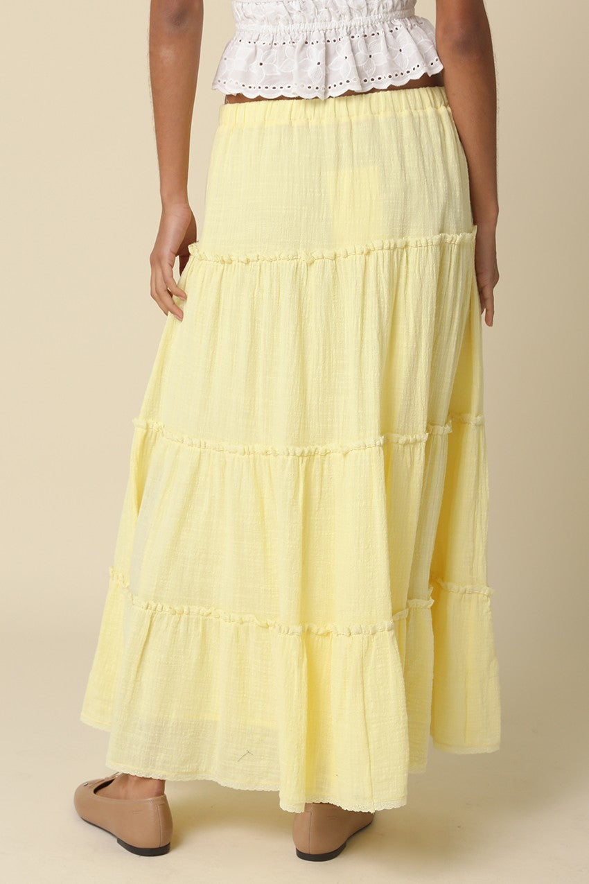 Brooke Tiered Maxi Skirt