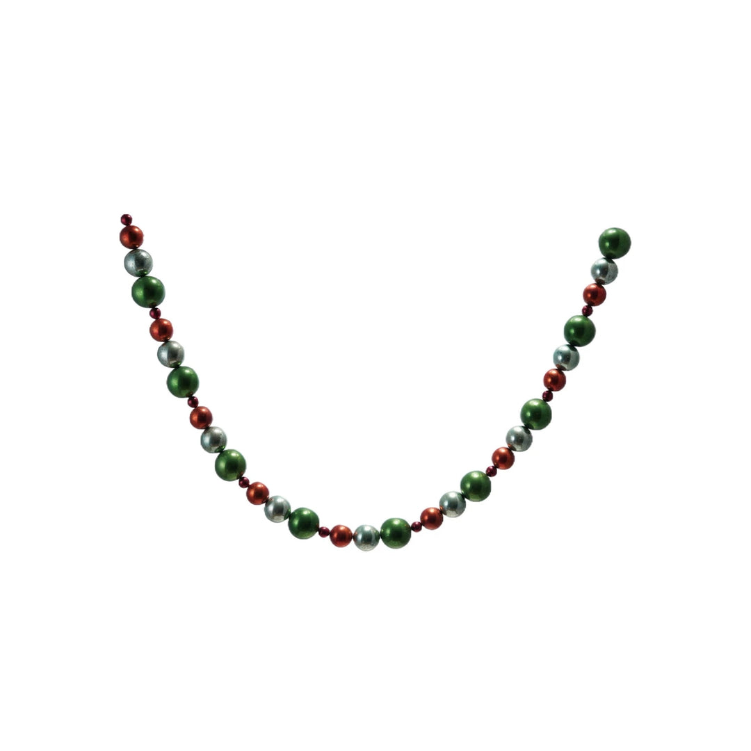 Plastic Ball Garland, Multi Color