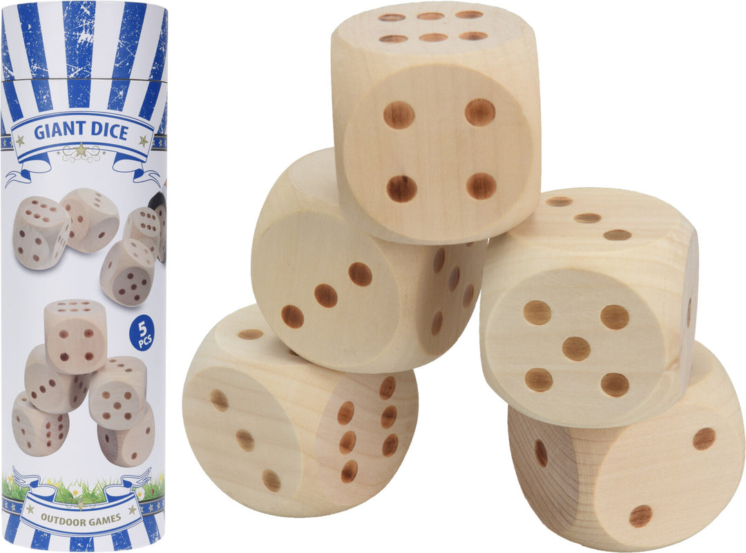 Dice Game Wood