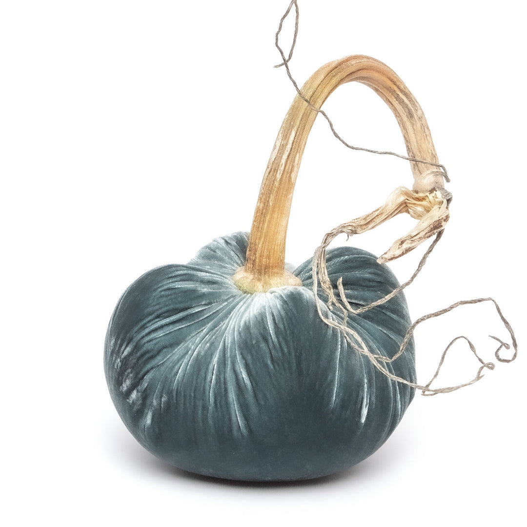 8" Velvet Pumpkin