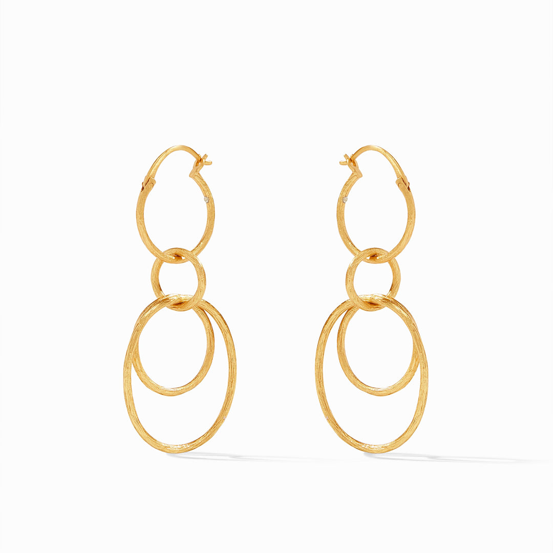 Simone 3-in-1 Earring Gold