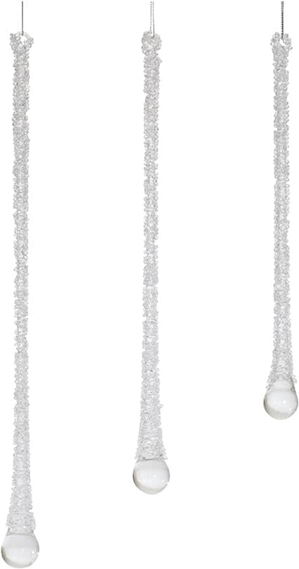 Icicle Drop Hanging Ornament