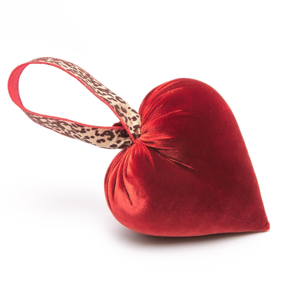 Velvet Heart w/Ribbon