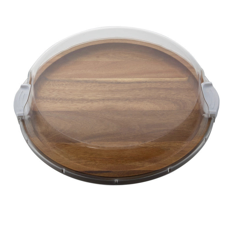 14" Round Make and Take - Acacia 1 White