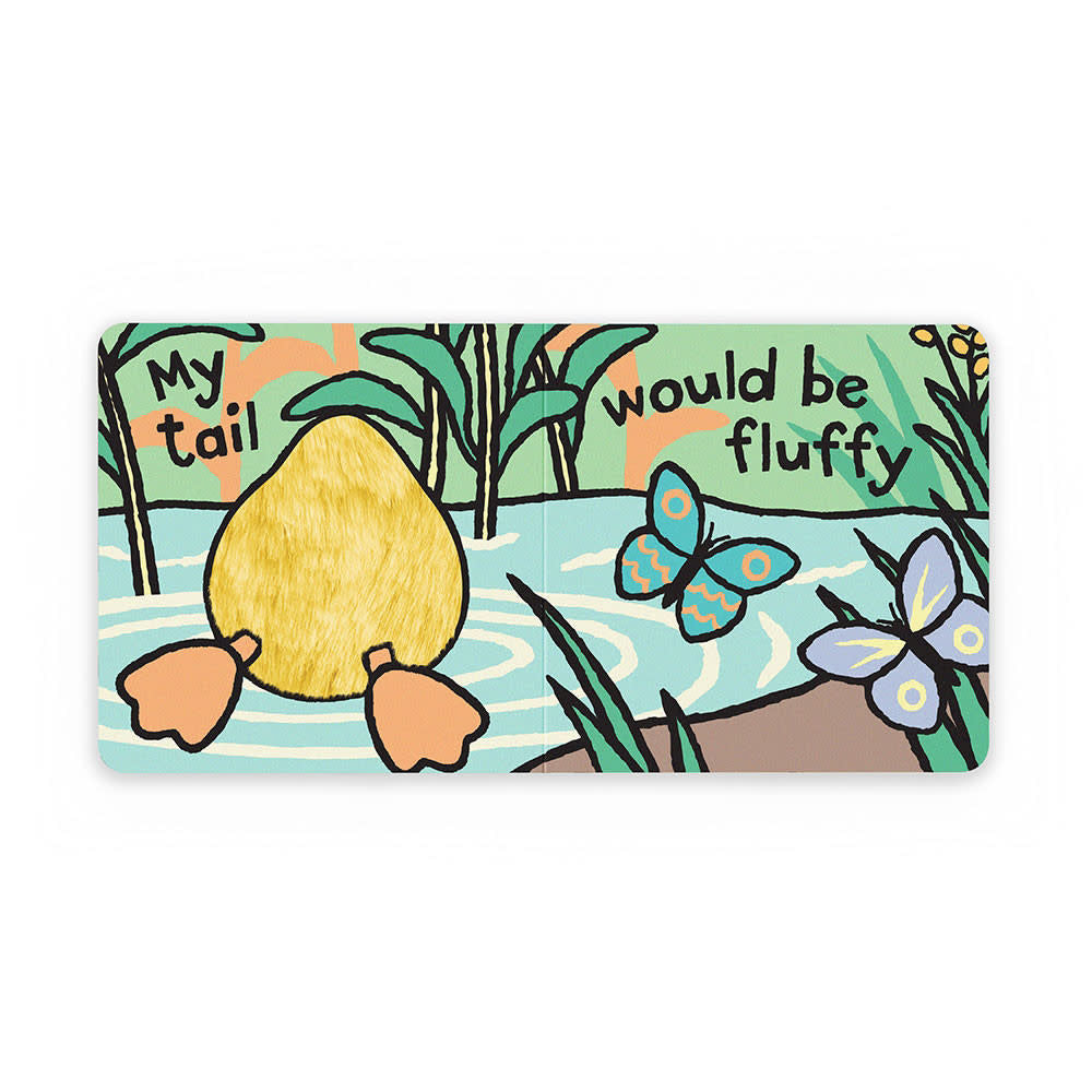 Colorful board book titled If I Were A Duckling featuring a bashful duckling character on the cover.