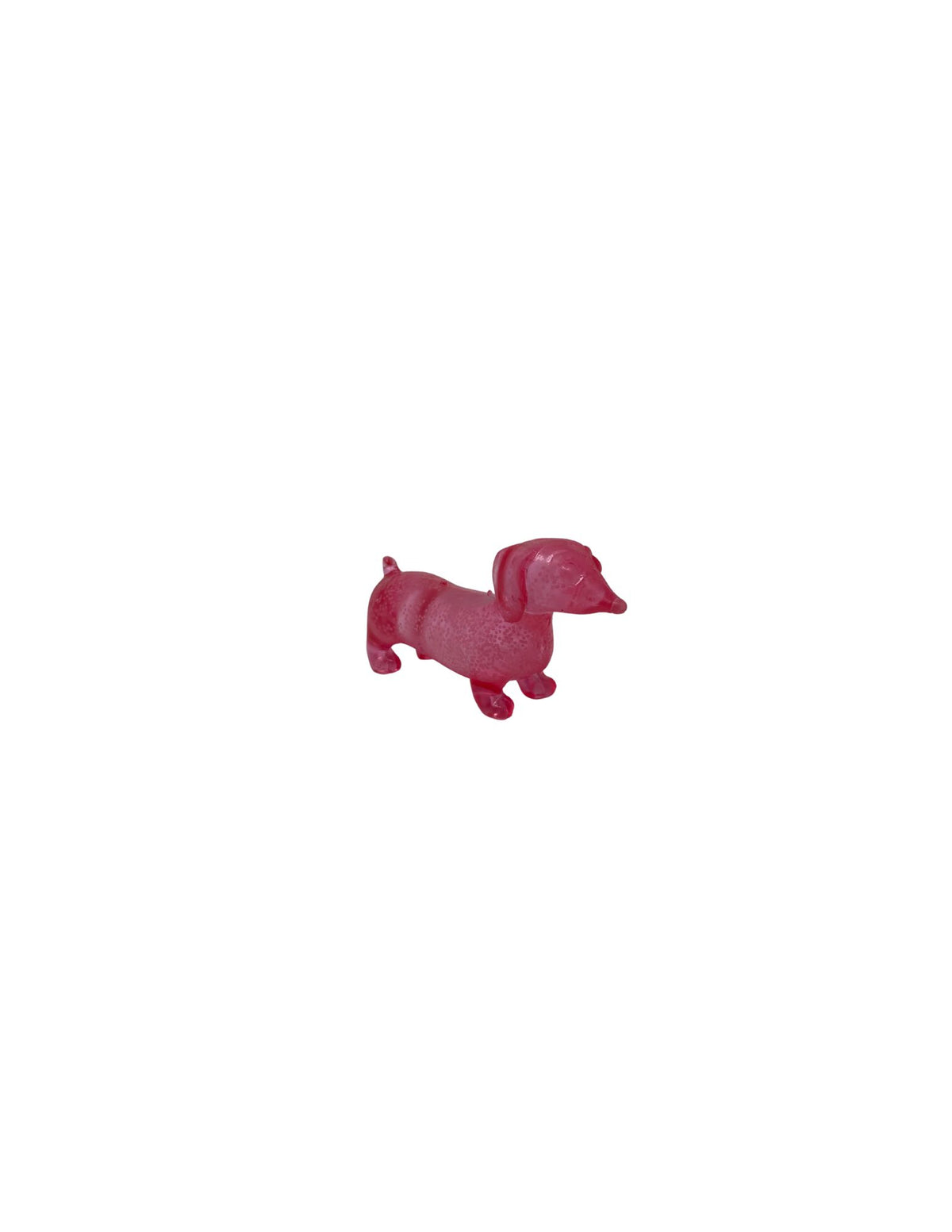 Gummy Glow dog toy with glowing green gummy bear shape