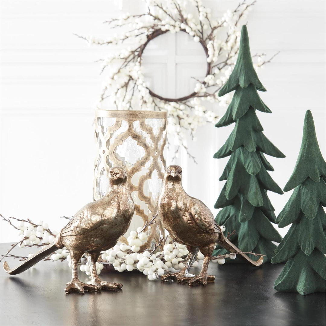 Dark Green Velvet Christmas Trees
