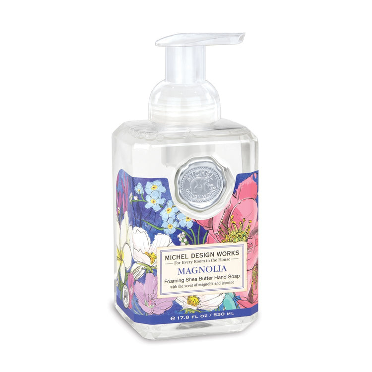 Spring Foaming Soap bottle with a pump dispenser.