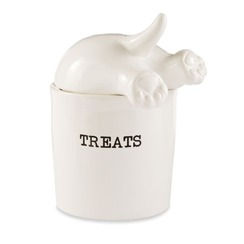 Dog Tail Treat Canister