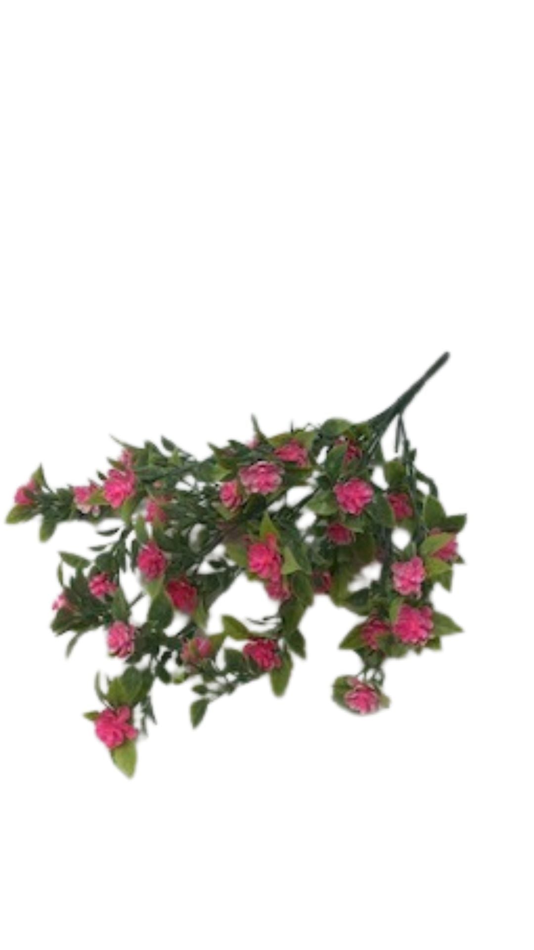 Pink Mini FLS Bush X9 diecast model car with a sleek silhouette.