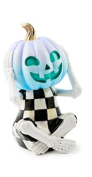 Trick or Treat Pumpkin Skeleton