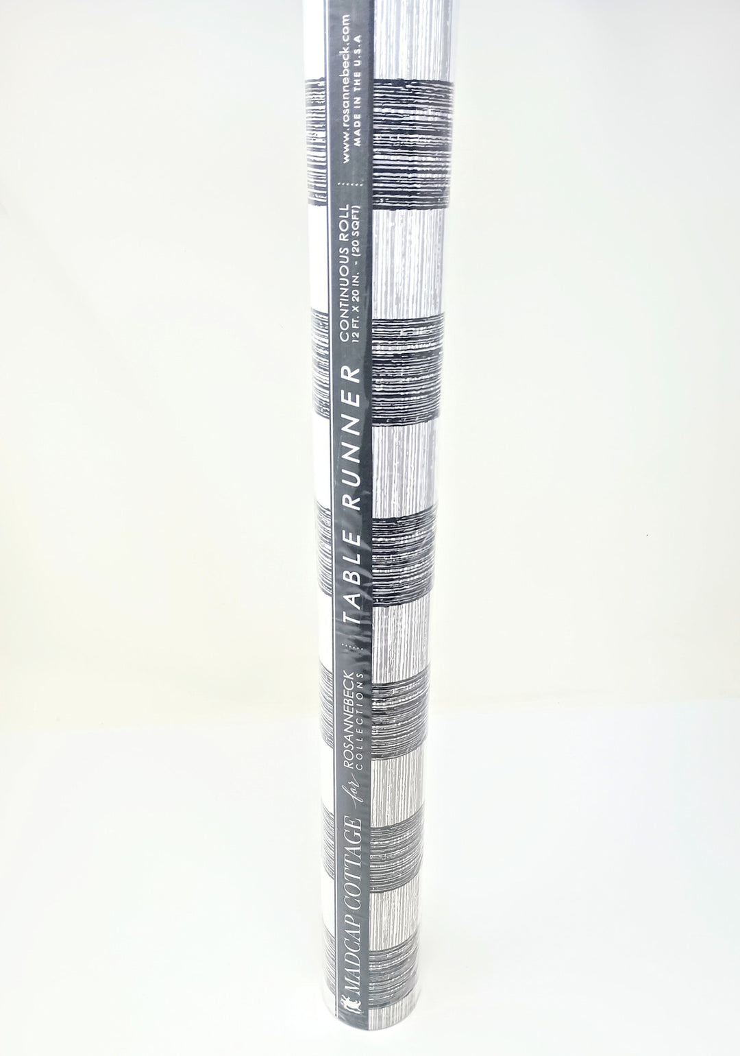 Table Runners - Graphite Gin Lane Plaid