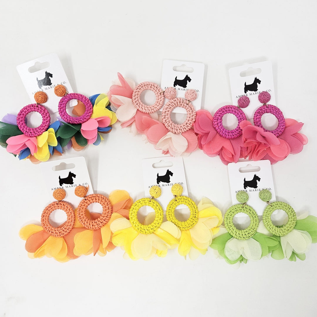 Flower Petal Earrings