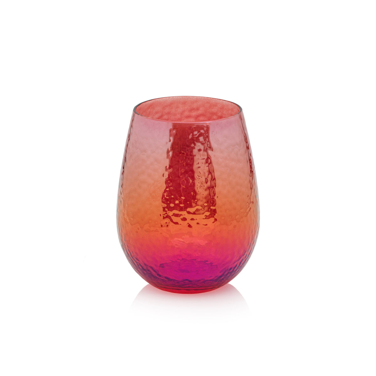 Stemless all-purpose glass in clear soda-lime material with a cylindrical silhouette.