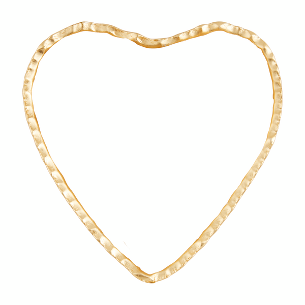 Large glass heart-shaped tidbit tray with a clear finish.