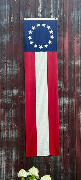 Vintage barn banner featuring a rustic wooden sign with white lettering on a weathered wood background.