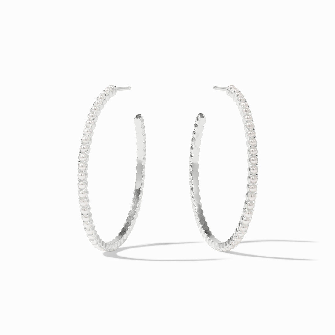 Juliet Hoop Silver